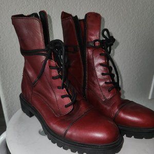 Vera Bomma boots  burgundy